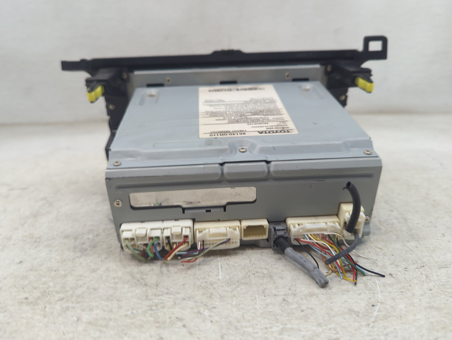 2016-2018 Toyota Rav4 Radio AM FM Cd Player Receiver Replacement P/N:86140-0R170 MQ809159 Fits Fits 2016 2017 2018 OEM Used 