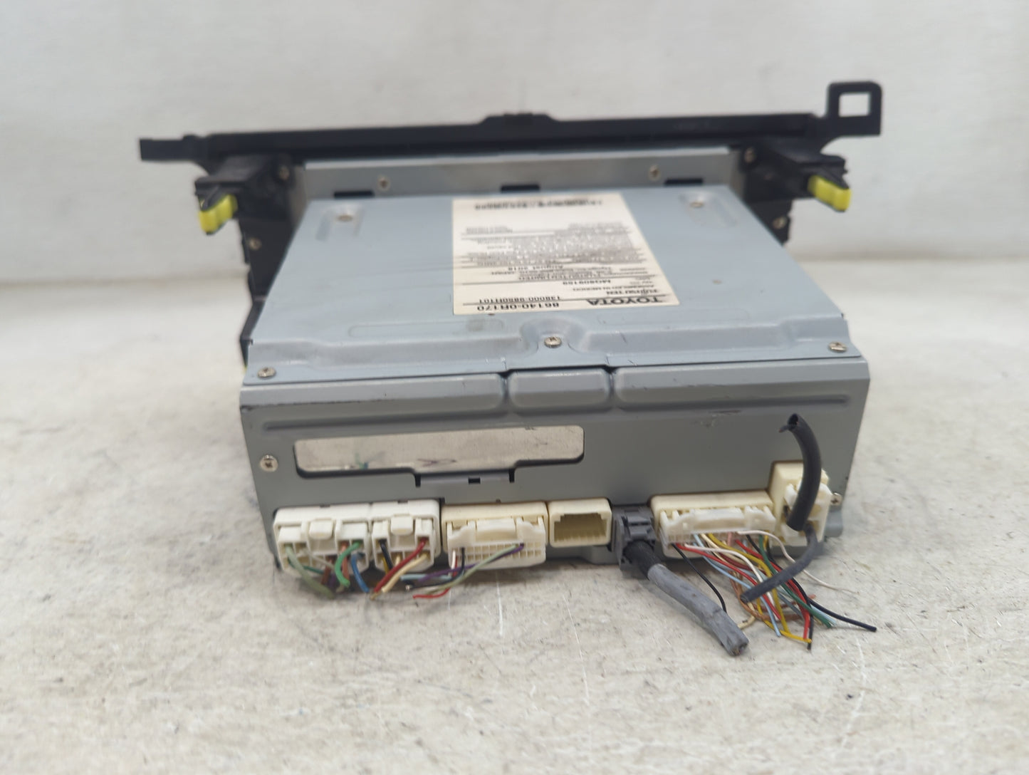 2016-2018 Toyota Rav4 Radio AM FM Cd Player Receiver Replacement P/N:86140-0R170 MQ809159 Fits Fits 2016 2017 2018 OEM Used 