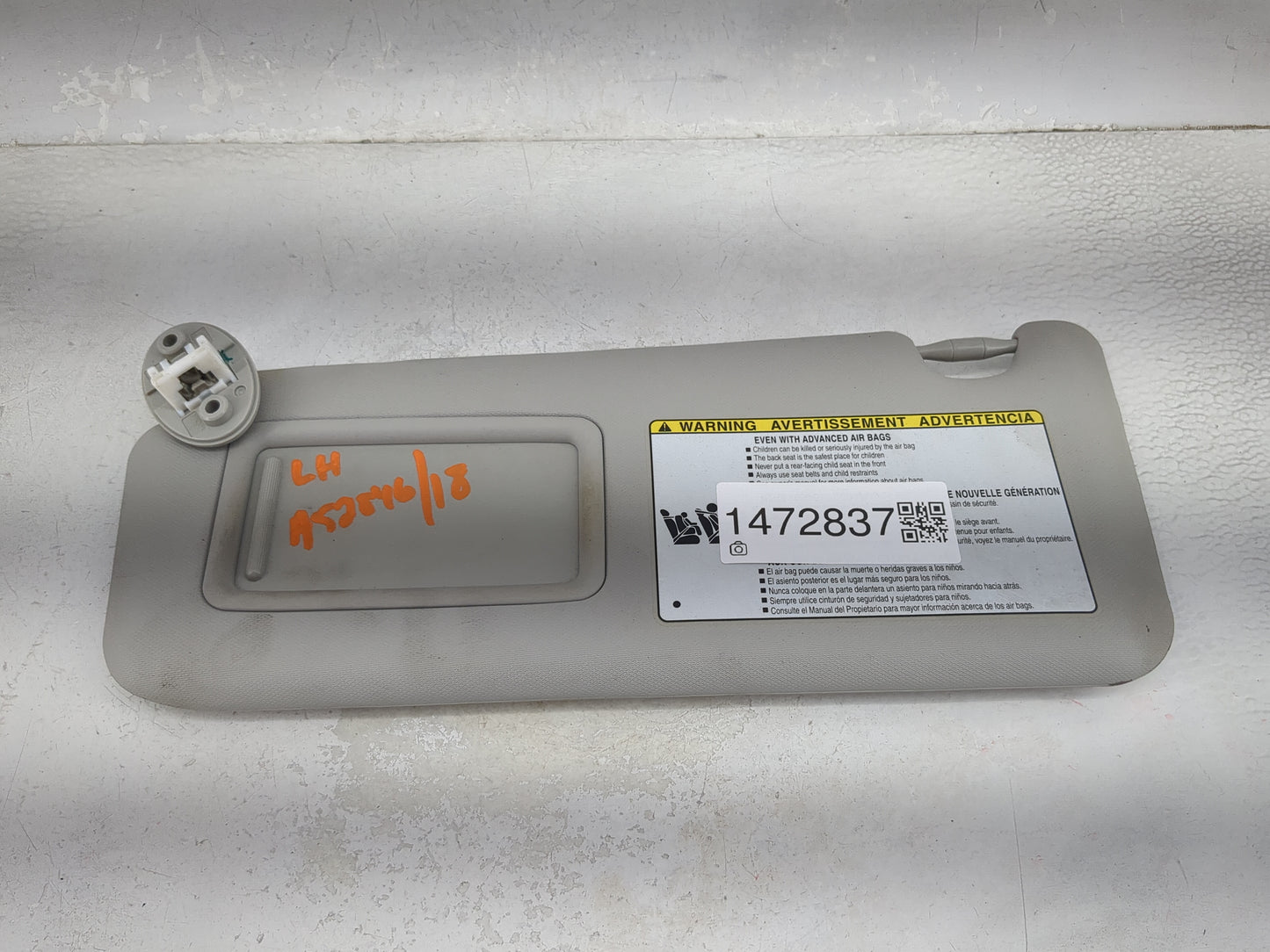2013-2018 Toyota Rav4 Sun Visor Shade Replacement Driver Left Mirror Fits Fits 2013 2014 2015 2016 2017 2018 OEM Used Auto P