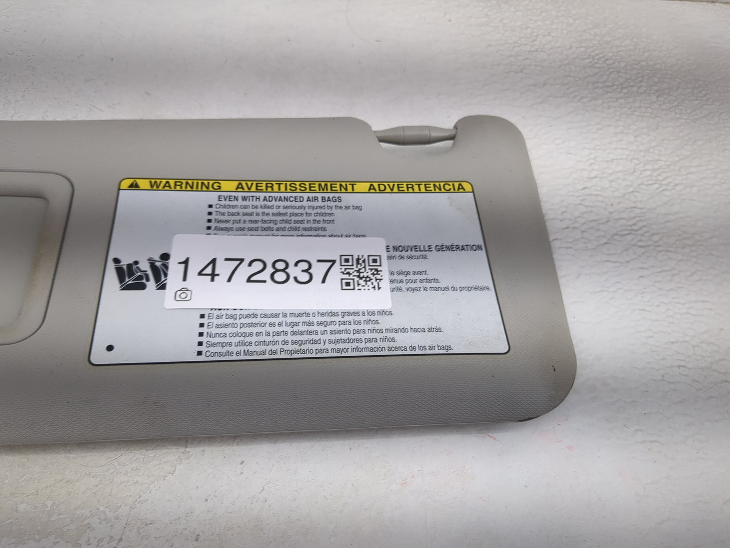 2013-2018 Toyota Rav4 Sun Visor Shade Replacement Driver Left Mirror Fits Fits 2013 2014 2015 2016 2017 2018 OEM Used Auto P