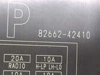 2013-2018 Toyota Rav4 Fusebox Fuse Box Panel Relay Module P/N:82662-42410 Fits Fits 2013 2014 2015 2016 2017 2018 2019 2020 