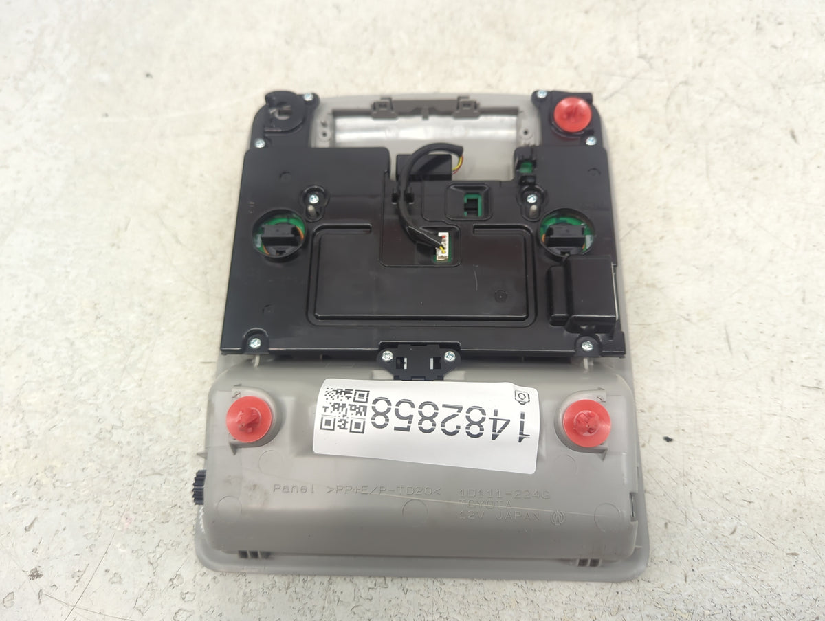 2016-2018 Toyota Rav4 Overhead Console W/rear Climate Control Gray 1482858 - Oemusedautoparts1.com
