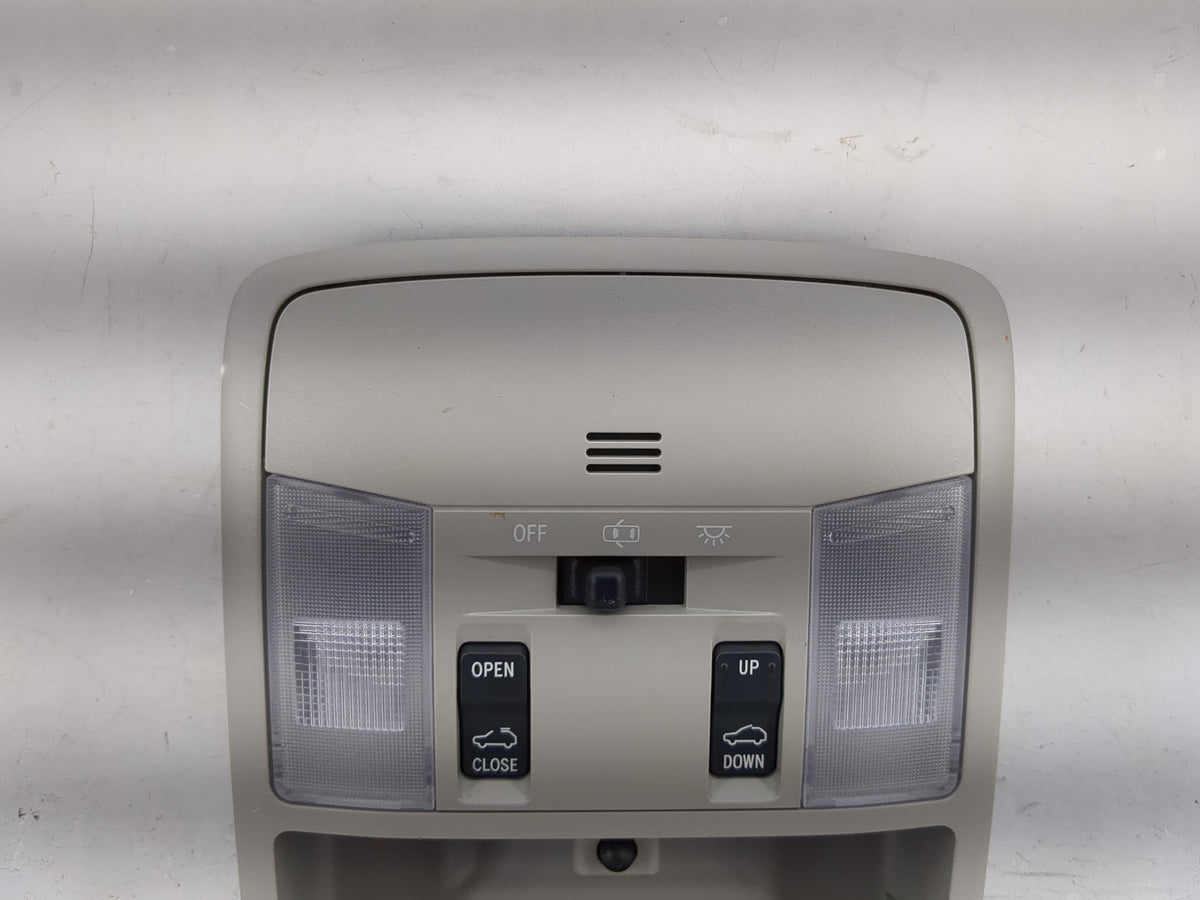 2016-2018 Toyota Rav4 Overhead Roof Console Interior Dome Light Gray - Oemusedautoparts1.com