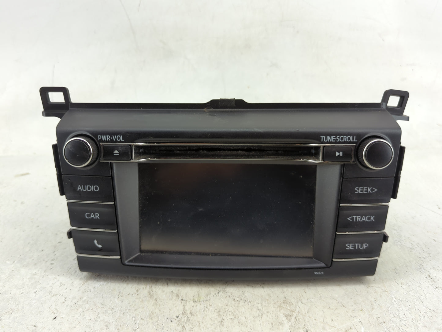 2016-2018 Toyota Rav4 Radio AM FM Cd Player Receiver Replacement P/N:100573 Fits Fits 2016 2017 2018 OEM Used Auto Parts - O
