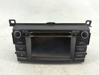 2016-2018 Toyota Rav4 Radio AM FM Cd Player Receiver Replacement P/N:100573 Fits Fits 2016 2017 2018 OEM Used Auto Parts - O