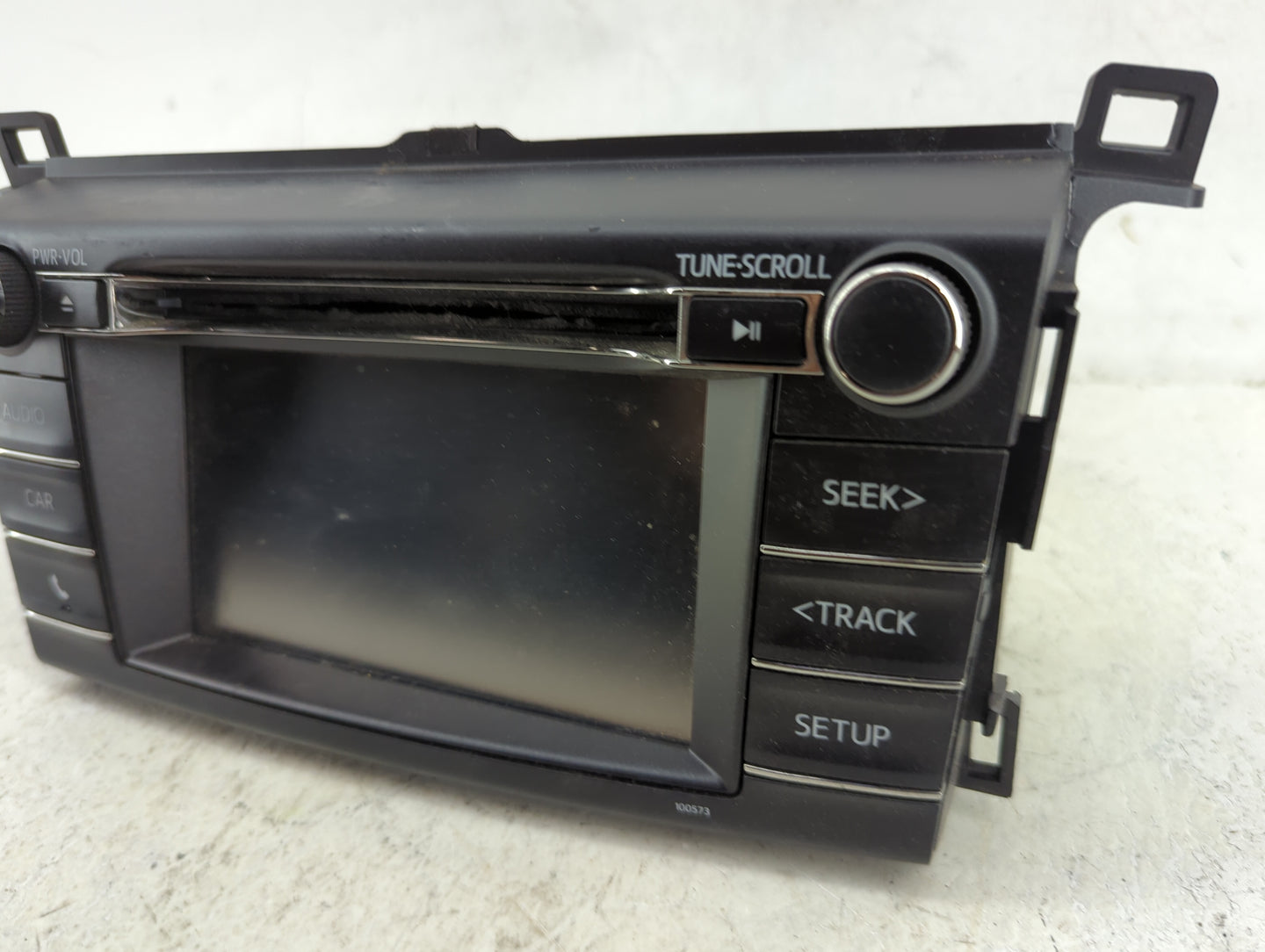 2016-2018 Toyota Rav4 Radio AM FM Cd Player Receiver Replacement P/N:100573 Fits Fits 2016 2017 2018 OEM Used Auto Parts - O