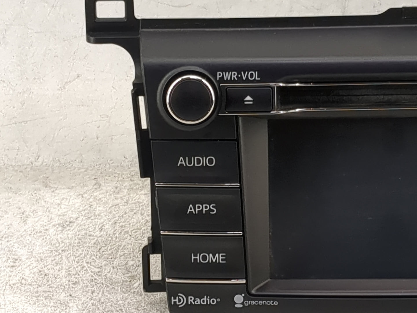 2016-2018 Toyota Rav4 Radio AM FM Cd Player Receiver Replacement P/N:86140-42460 138000-9870G101 Fits Fits 2016 2017 2018 OE