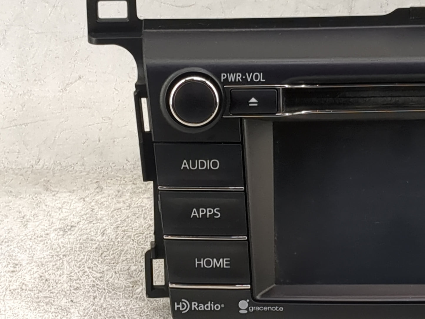 2016-2018 Toyota Rav4 Radio AM FM Cd Player Receiver Replacement P/N:86140-42460 138000-9870G101 Fits Fits 2016 2017 2018 OE
