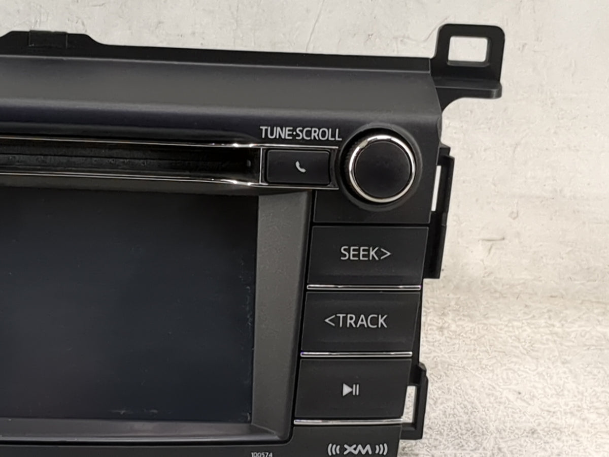 2016-2018 Toyota Rav4 Radio AM FM Cd Player Receiver Replacement P/N:86140-42460 138000-9870G101 Fits Fits 2016 2017 2018 OE