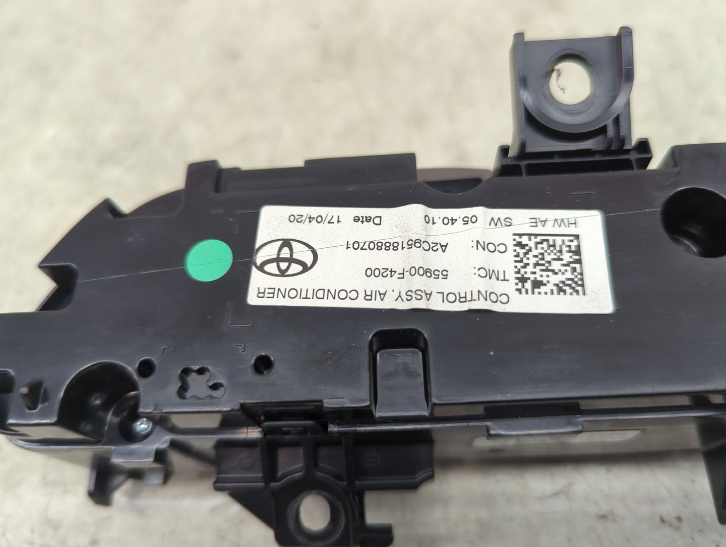 2018 Toyota Rav4 Climate Control Module Temperature AC/Heater Replacement P/N:55900-F4200 A2C95188807 01, 97909205 Fits Fits