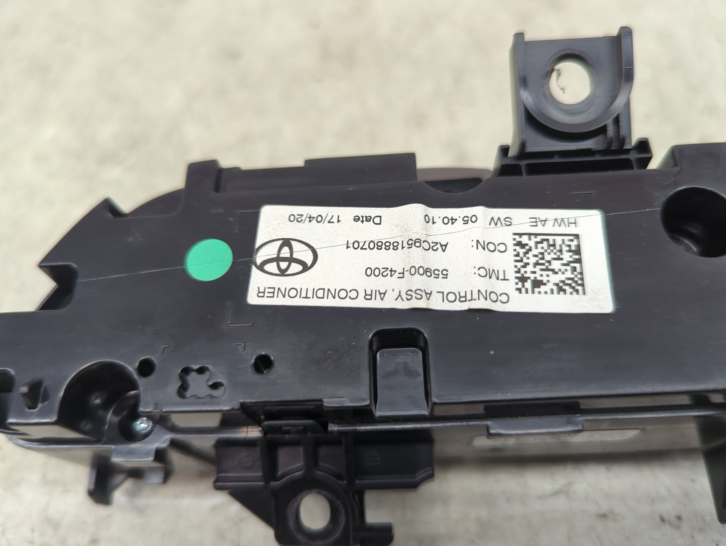 2018 Toyota Rav4 Climate Control Module Temperature AC/Heater Replacement P/N:55900-F4200 A2C95188807 01, 97909205 Fits Fits