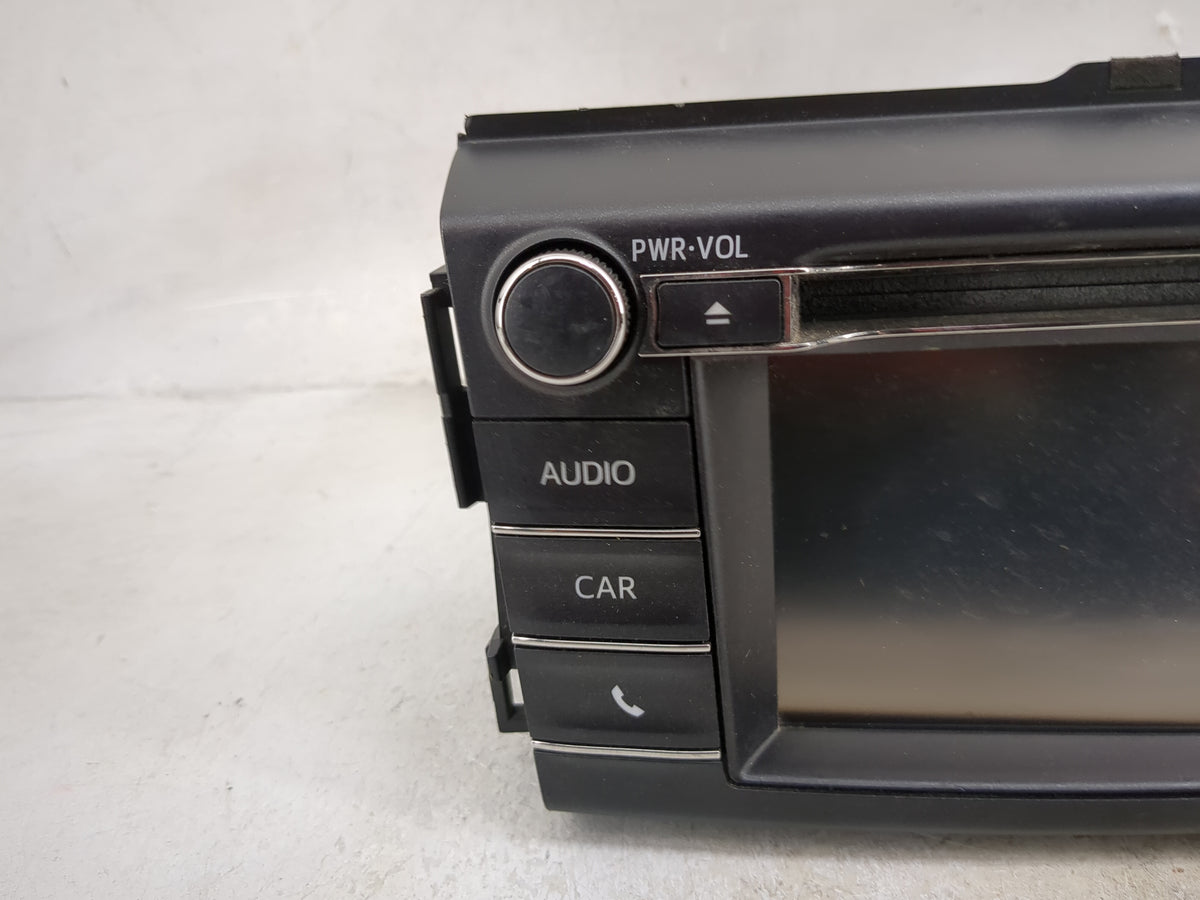 2016-2018 Toyota Rav4 Radio AM FM Cd Player Receiver Replacement P/N:86140-0R170 138000-9850G101 Fits Fits 2016 2017 2018 OE