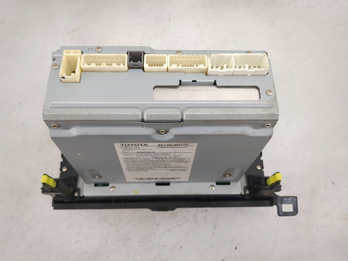 2016-2018 Toyota Rav4 Radio AM FM Cd Player Receiver Replacement P/N:86140-0R170 138000-9850G101 Fits Fits 2016 2017 2018 OE