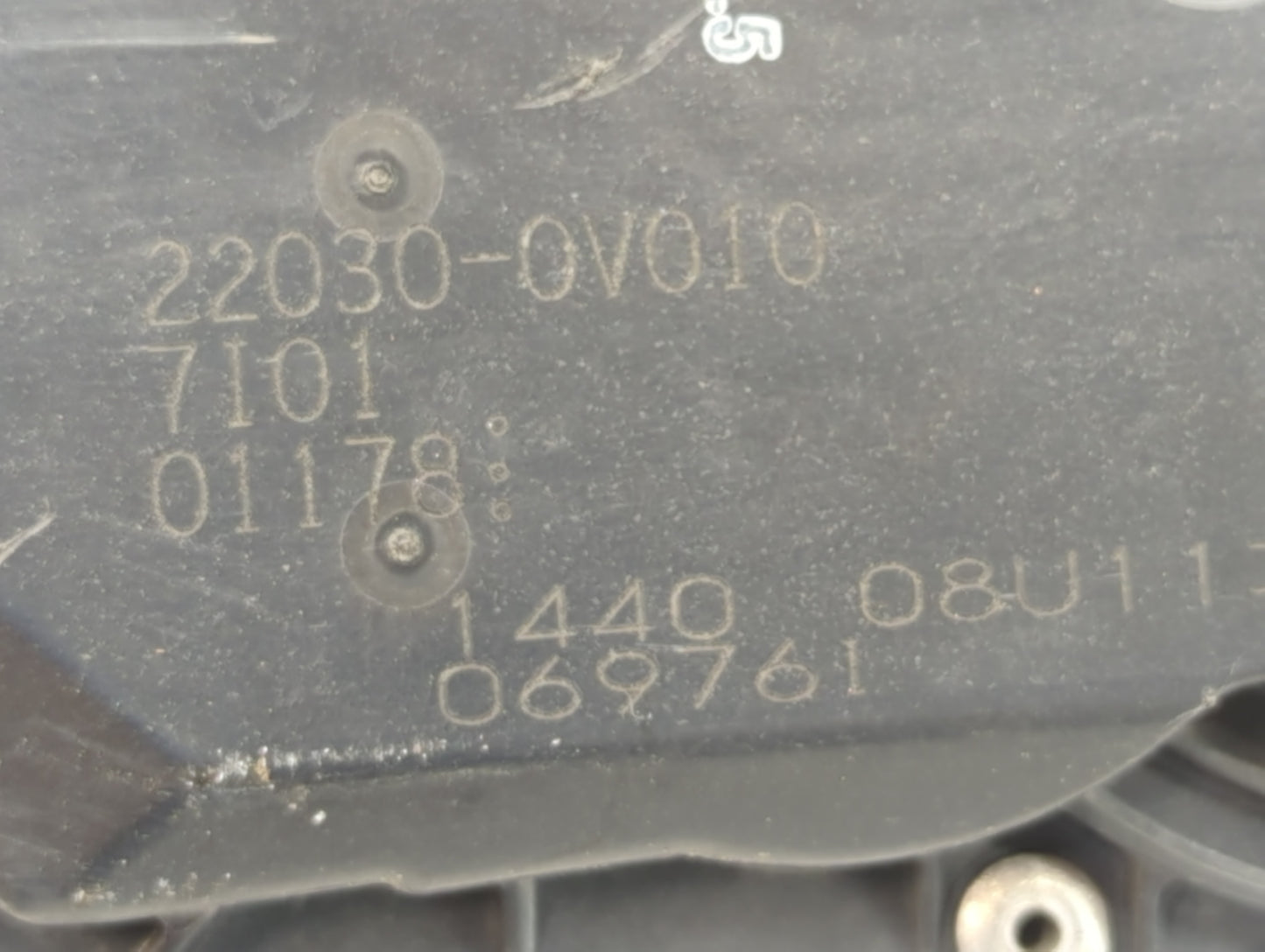 2009-2018 Toyota Rav4 Throttle Body P/N:01178 7101, 22030-0V010 Fits Fits 2009 2010 2011 2012 2013 2014 2015 2016 2017 2018 