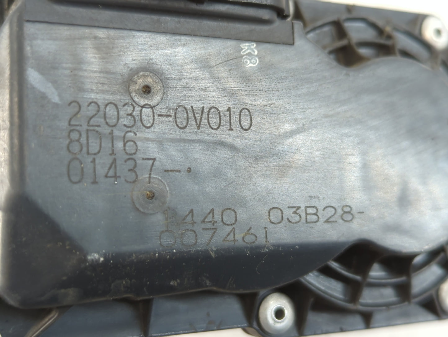 2009-2018 Toyota Rav4 Throttle Body P/N:22030-0V010 Fits Fits 2009 2010 2011 2012 2013 2014 2015 2016 2017 2018 2019 OEM Use