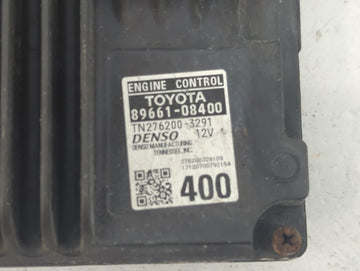 2018-2020 Toyota Sienna PCM Engine Control Computer ECU ECM PCU OEM P/N:89661-08400 TN276200-3291 Fits Fits 2018 2019 2020 OEM Used Auto Parts