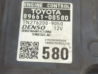 2018-2020 Toyota Sienna PCM Engine Control Computer ECU ECM PCU OEM P/N:89661-08580 Fits Fits 2018 2019 2020 OEM Used Auto P