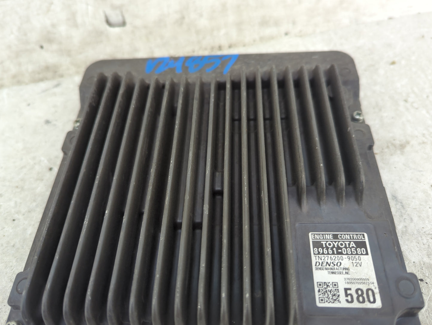 2018-2020 Toyota Sienna PCM Engine Control Computer ECU ECM PCU OEM P/N:89661-08580 Fits Fits 2018 2019 2020 OEM Used Auto P