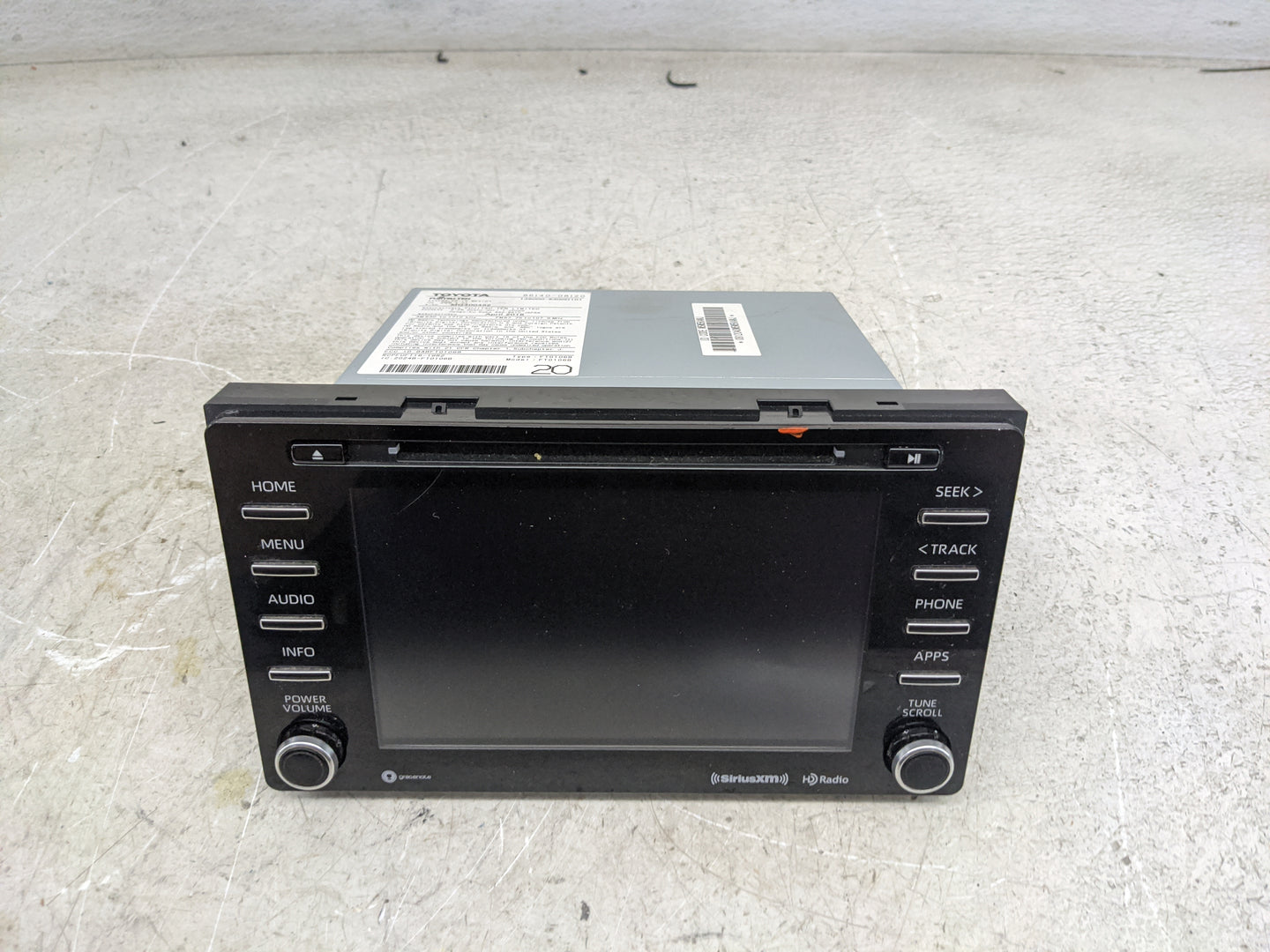 2018 Toyota Sienna Radio AM FM Cd Player Receiver Replacement P/N:86140-08120 139000-6300D101, MQ400452, BABFT0106B, FT0106B