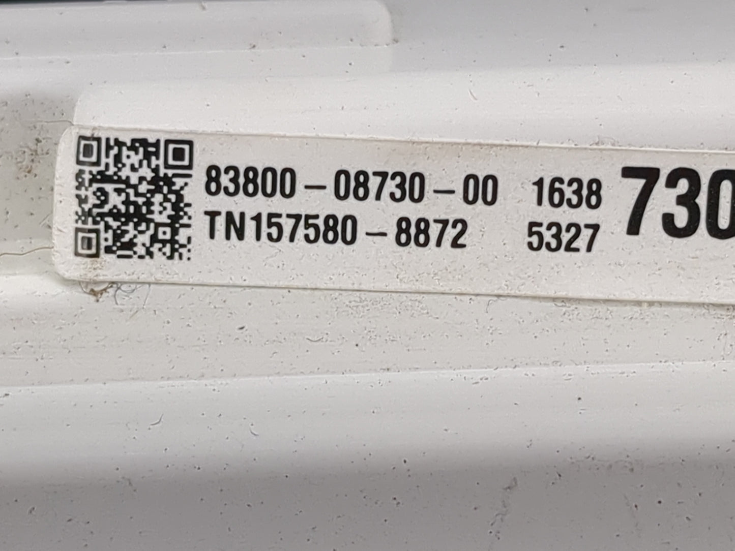 2018 Toyota Sienna Instrument Cluster Speedometer Gauges P/N:83800-08730-00 TN157580-8872 Miles: Fits OEM Used Auto Parts - 