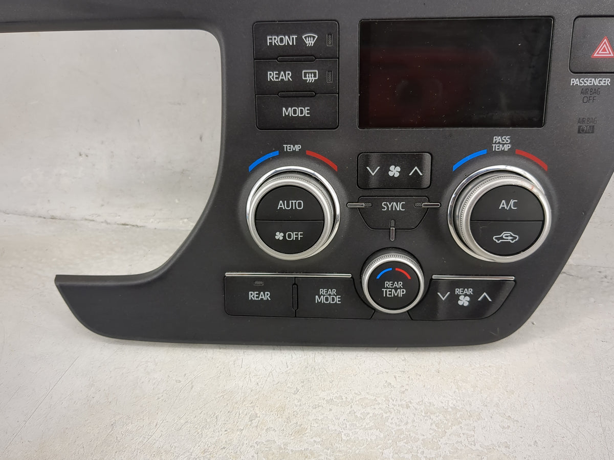 2018-2020 Toyota Sienna Climate Control Module Temperature AC/Heater Replacement P/N:55900-08210 MX237050-2191 Fits OEM Used