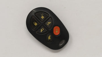 Toyota Sienna Keyless Entry Remote Fob Gq43vt20t 6 Buttons