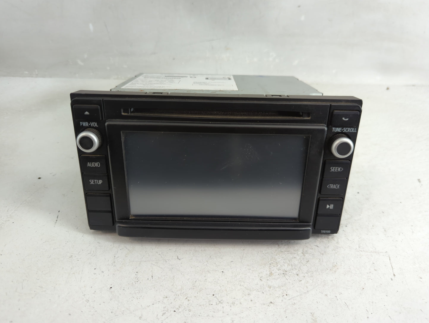 2016-2018 Toyota Tacoma Radio AM FM Cd Player Receiver Replacement P/N:86140-04160 Fits Fits 2016 2017 2018 OEM Used Auto Pa