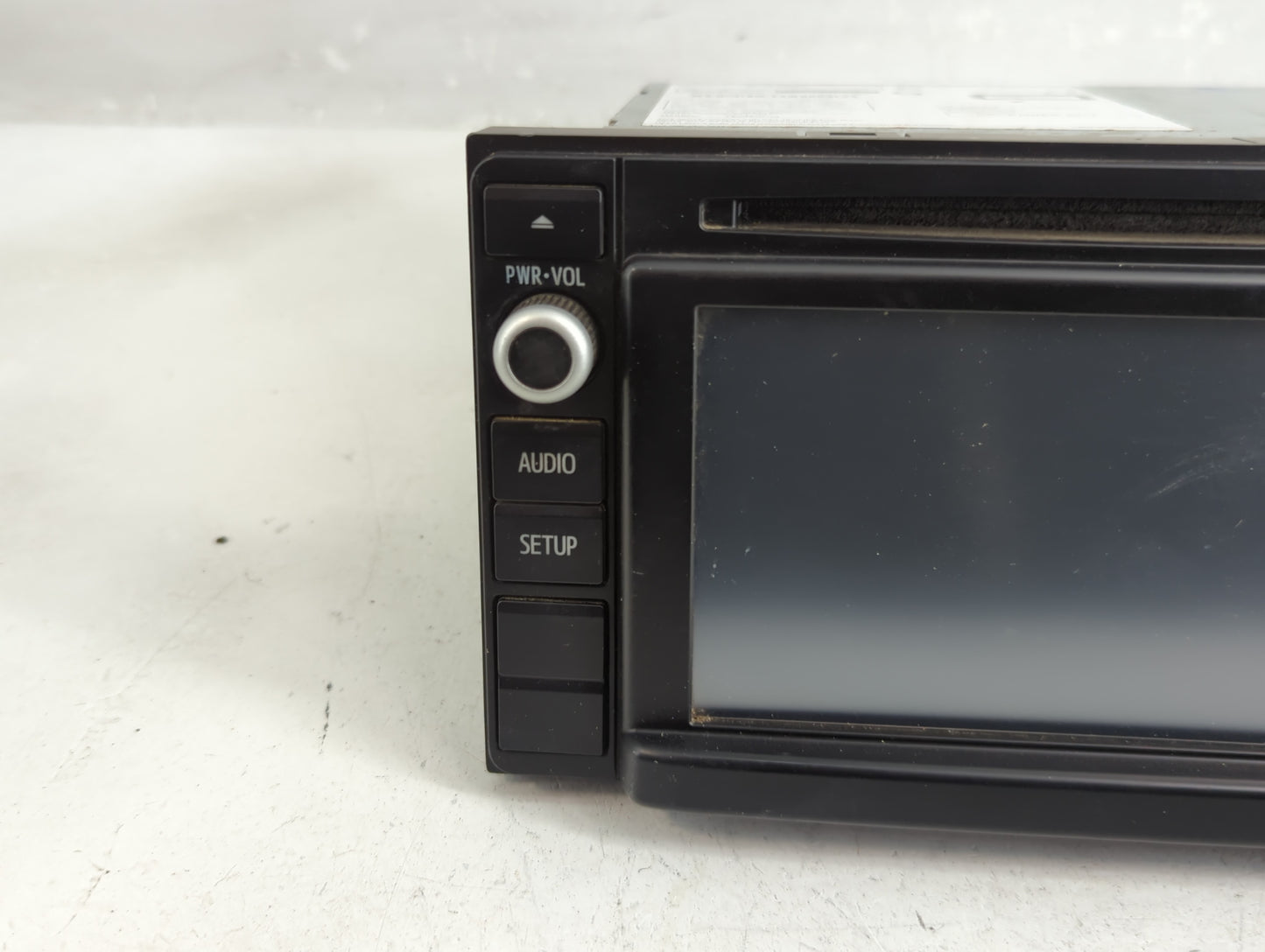 2016-2018 Toyota Tacoma Radio AM FM Cd Player Receiver Replacement P/N:86140-04160 Fits Fits 2016 2017 2018 OEM Used Auto Pa