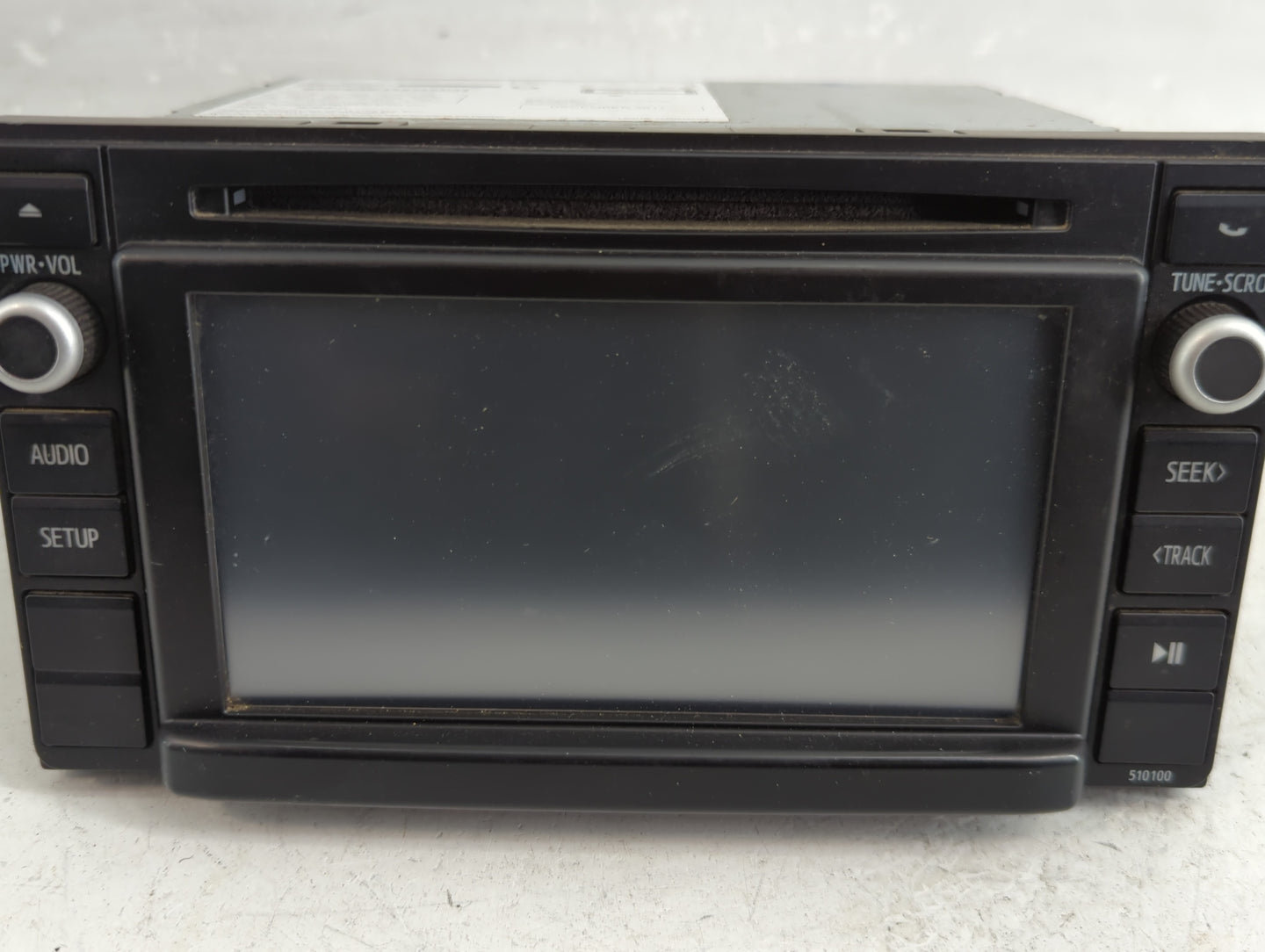 2016-2018 Toyota Tacoma Radio AM FM Cd Player Receiver Replacement P/N:86140-04160 Fits Fits 2016 2017 2018 OEM Used Auto Pa