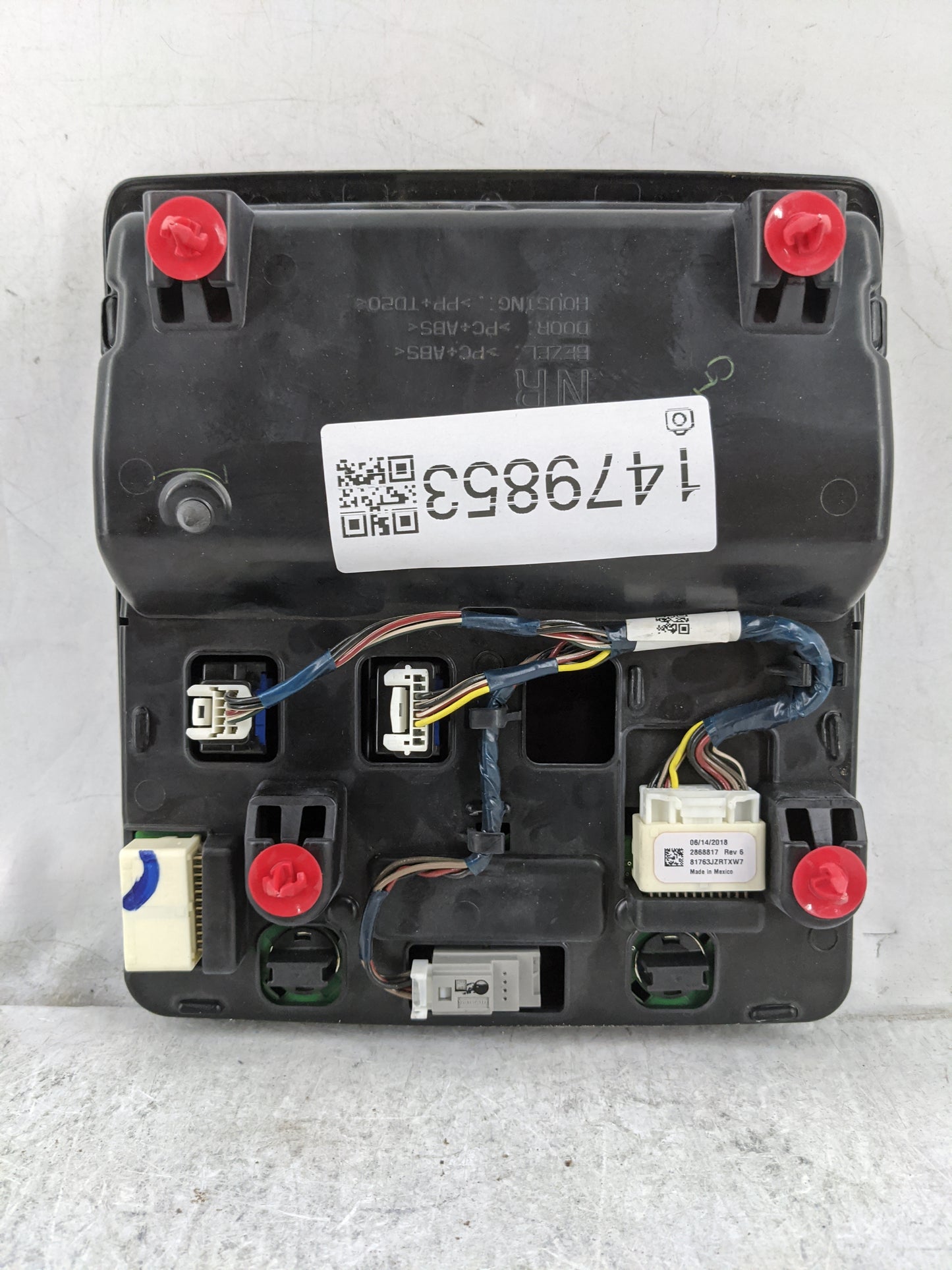 2018 Toyota Tacoma Overhead Roof Console 1479853 - Oemusedautoparts1.com