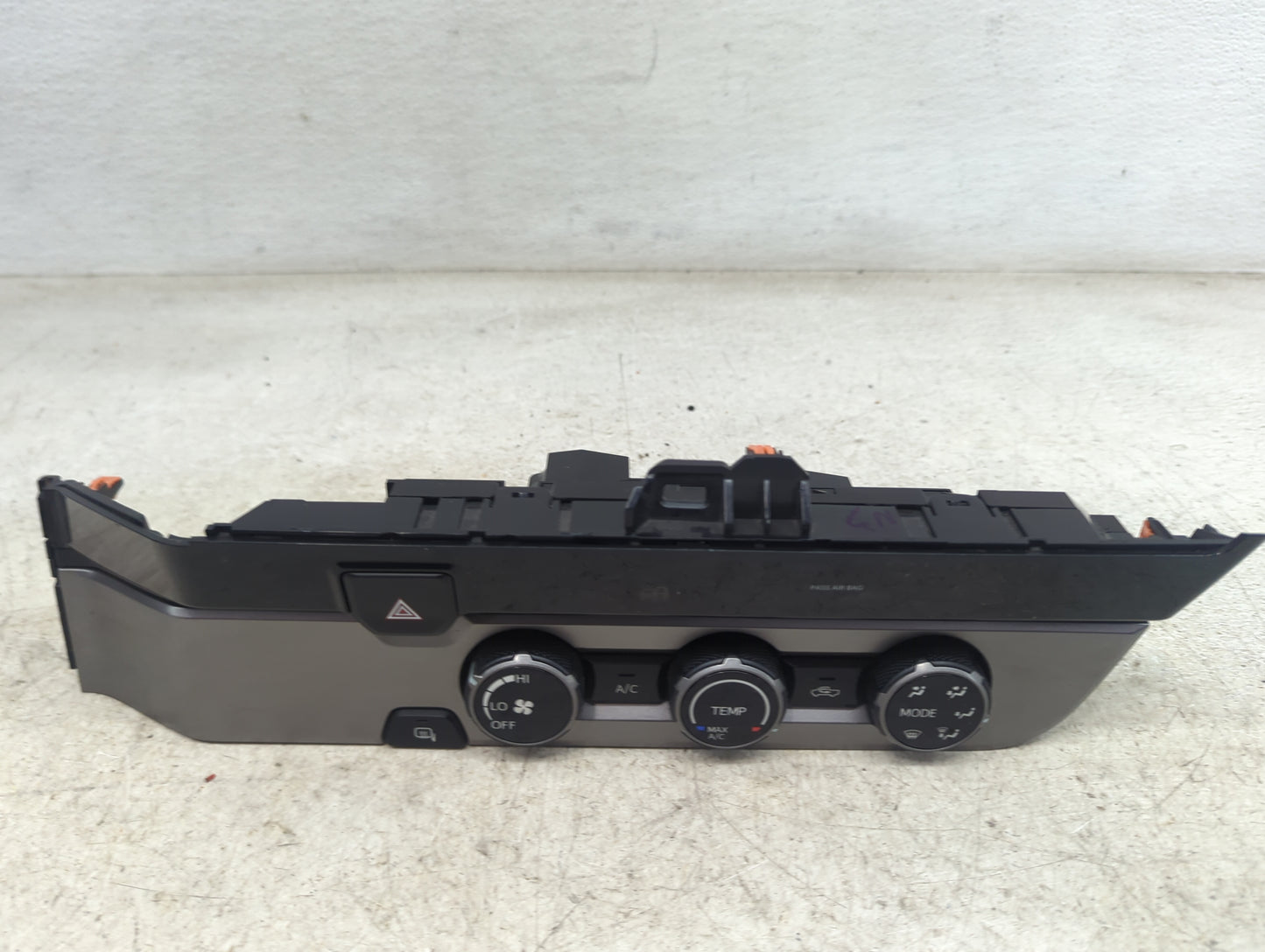 2018 Toyota Tacoma Climate Control Module Temperature AC/Heater Replacement Fits OEM Used Auto Parts - Oemusedautoparts1.com