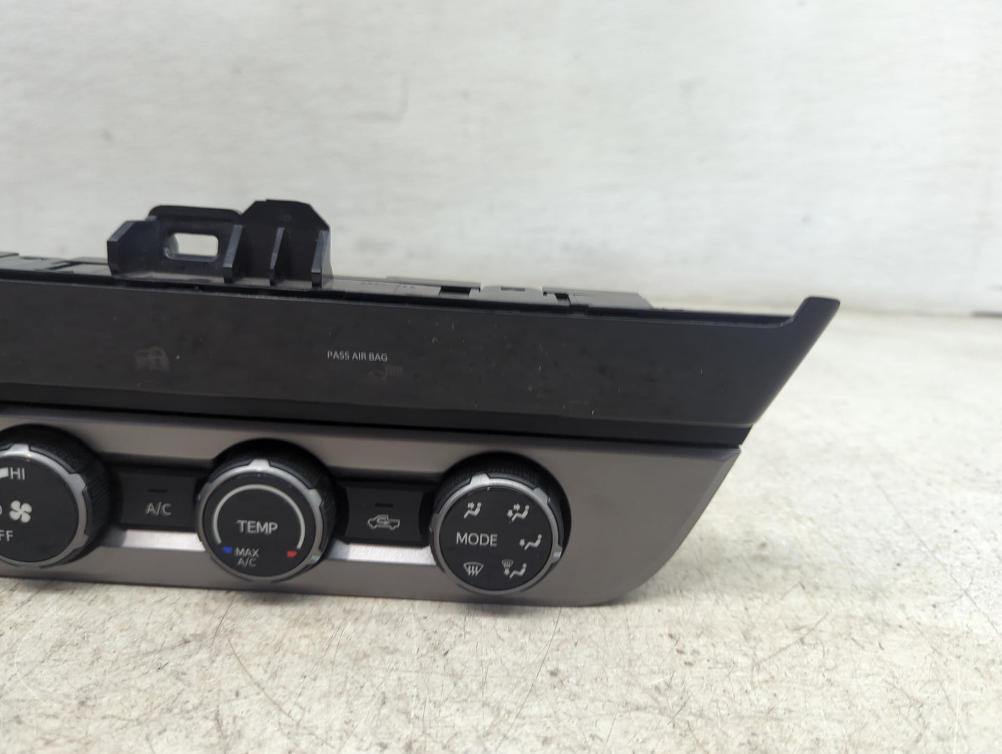 2018 Toyota Tacoma Climate Control Module Temperature AC/Heater Replacement Fits OEM Used Auto Parts - Oemusedautoparts1.com