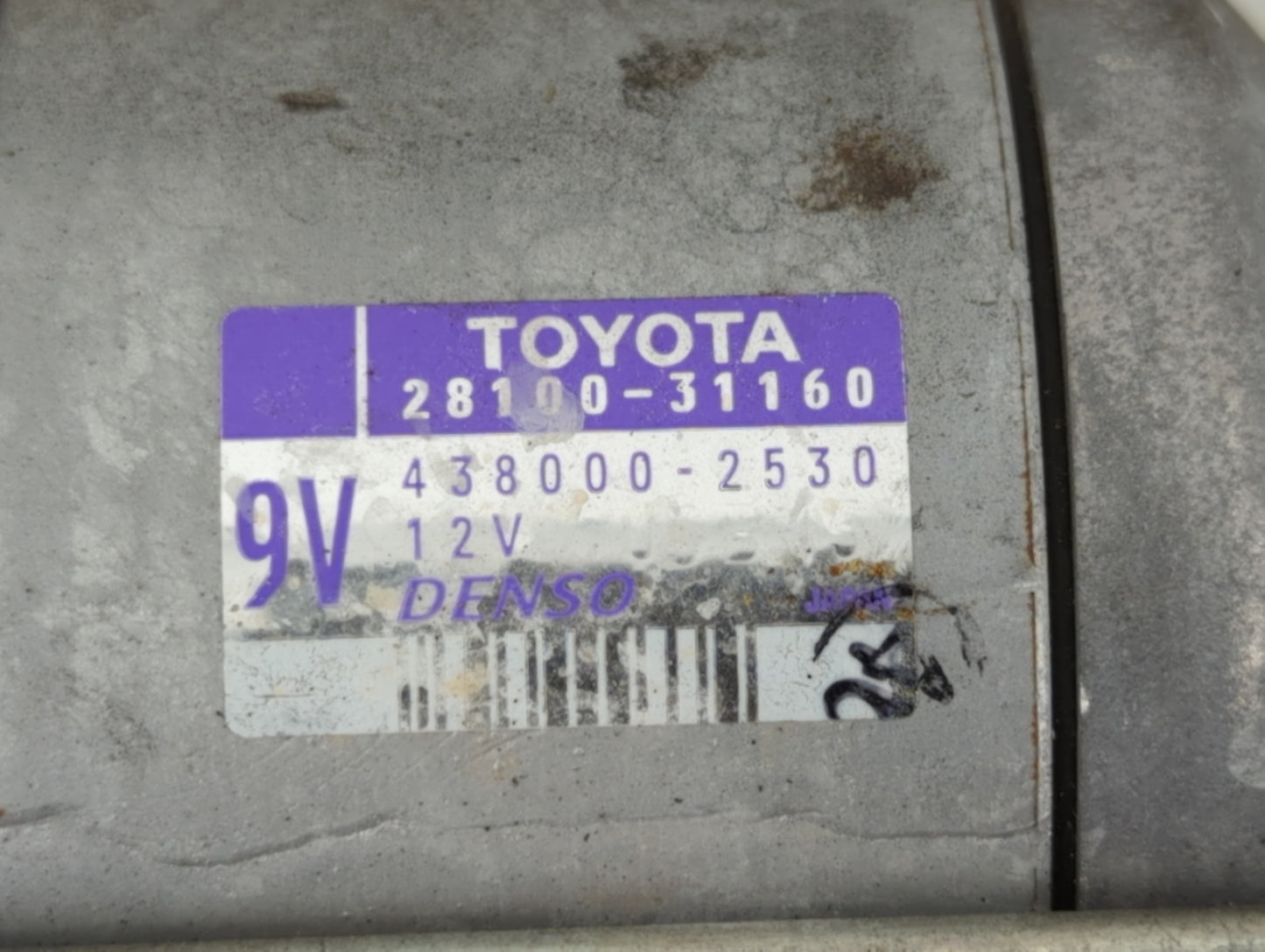 2016-2022 Toyota Tacoma Car Starter Motor Solenoid OEM P/N:438222-2530 28100-31160 Fits Fits 2016 2017 2018 2019 2020 2021 2