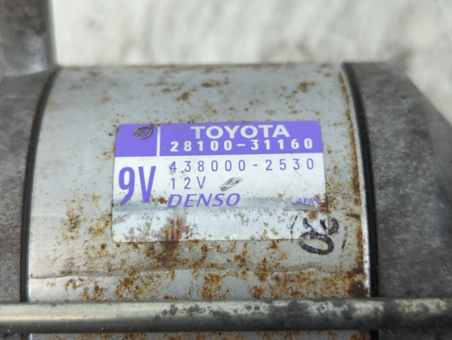 2016-2022 Toyota Tacoma Car Starter Motor Solenoid OEM P/N:438000-2530 28100-31160 Fits Fits 2016 2017 2018 2019 2020 2021 2