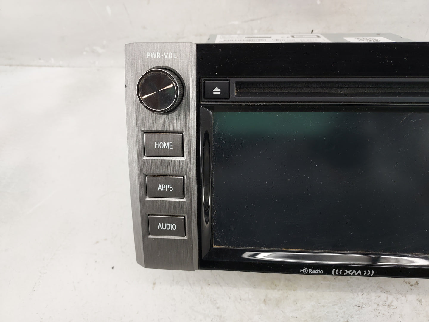 2018-2020 Toyota Tundra Radio AM FM Cd Player Receiver Replacement P/N:86100-0C260 Fits Fits 2018 2019 2020 OEM Used Auto Pa