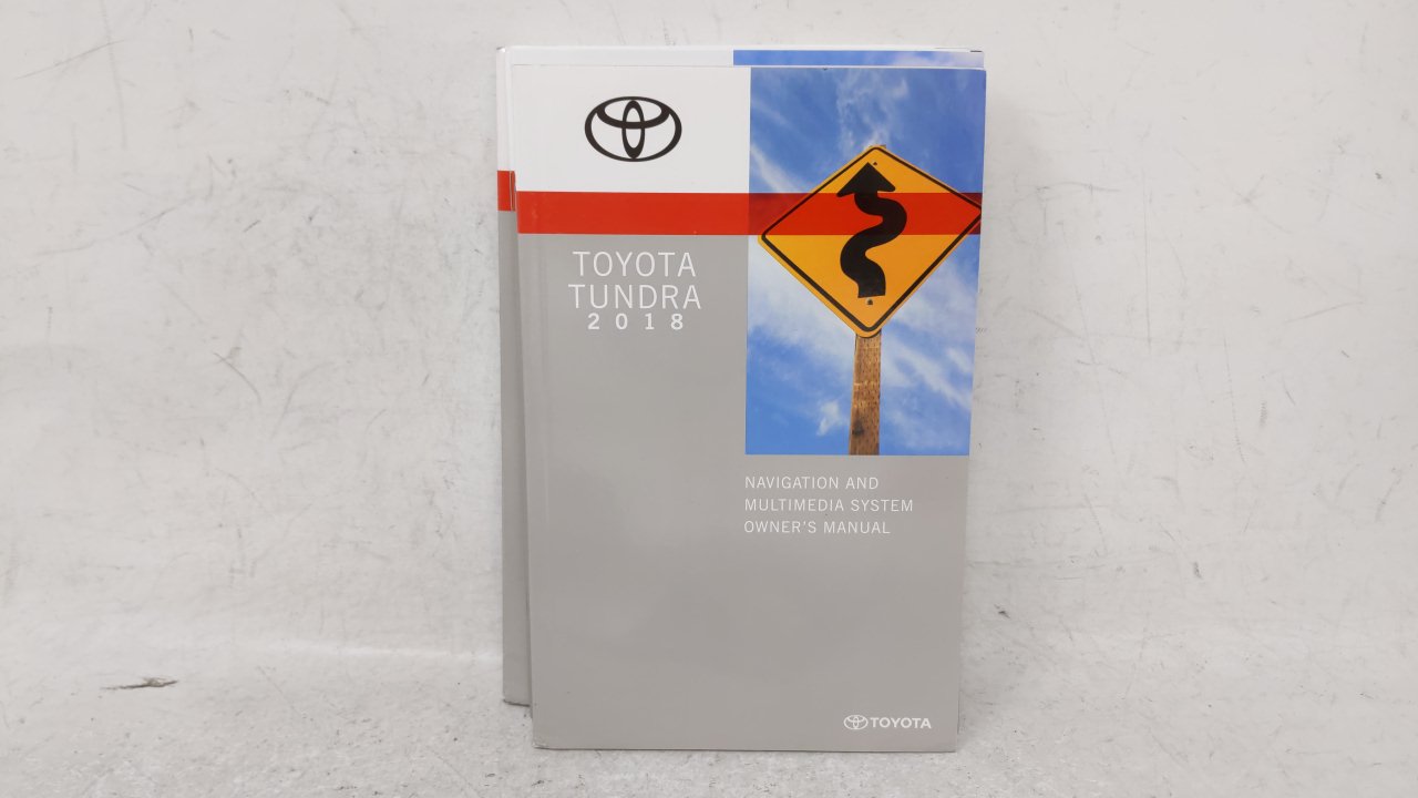 2018 Toyota Tundra Owners Manual Book Guide OEM Used Auto Parts - Oemusedautoparts1.com