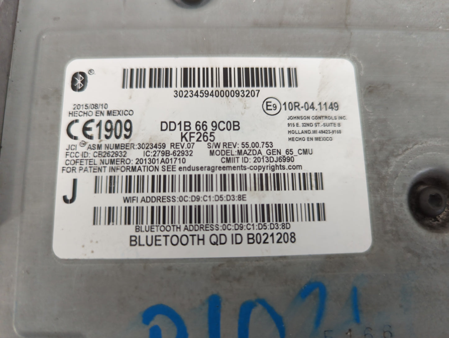 2016-2020 Toyota Yaris Radio AM FM Cd Player Receiver Replacement P/N:2644046 DD1B 66 9C0B Fits Fits 2016 2017 2018 2019 202