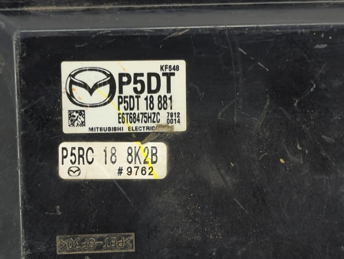 2017-2018 Toyota Yaris Ia PCM Engine Control Computer ECU ECM PCU OEM P/N:P5DT, P5DT 18 881, E6T68475HZC, P5RC 18 8K2B Fits 