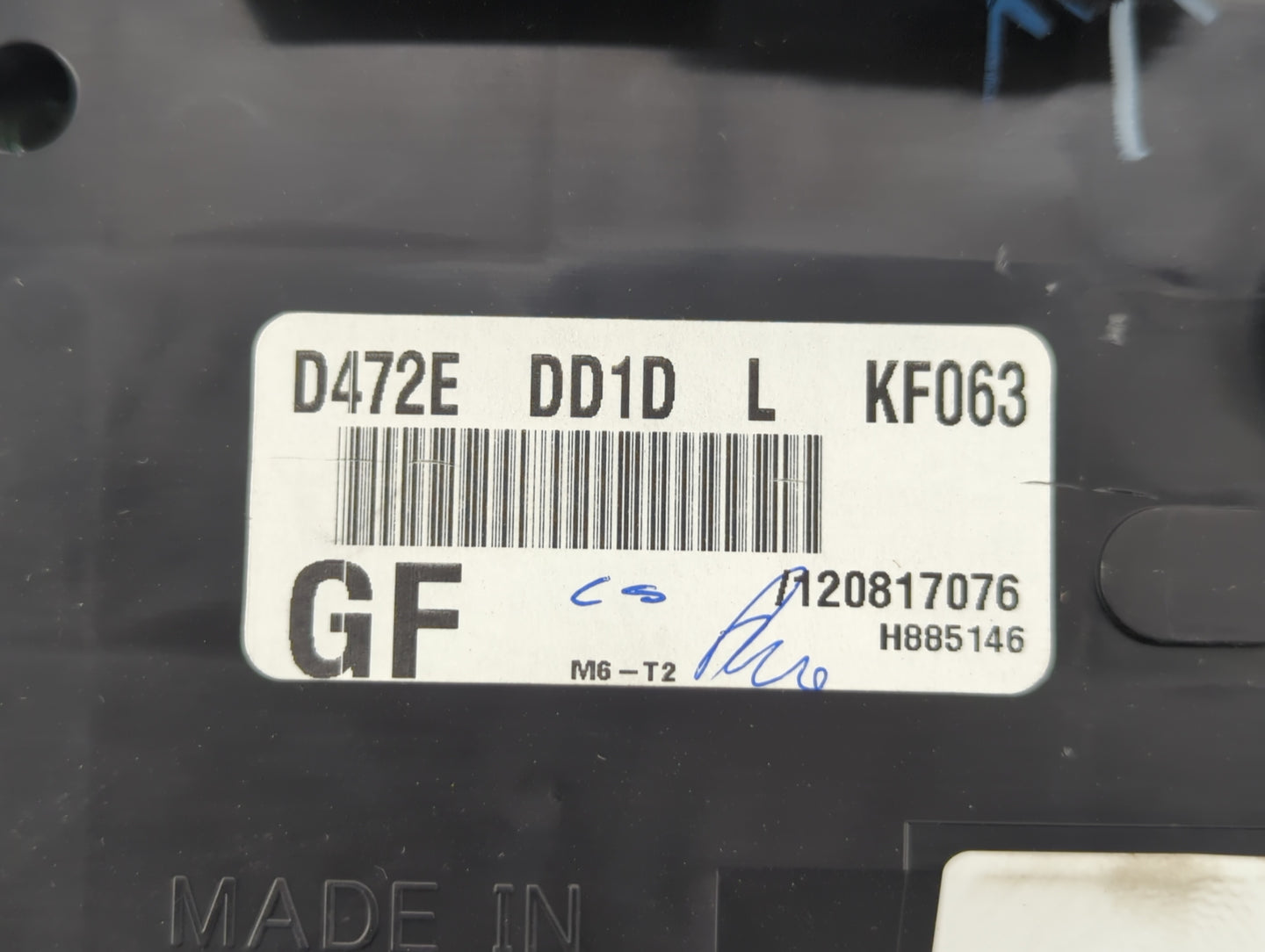 2017-2018 Toyota Yaris Ia Instrument Cluster Speedometer Gauges P/N:120817076 Fits Fits 2017 2018 OEM Used Auto Parts - Oemu