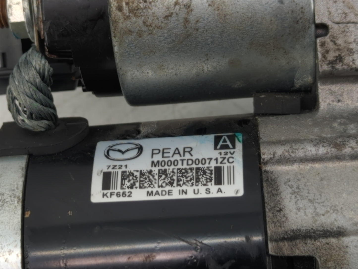 2017-2018 Toyota Yaris Ia Car Starter Motor Solenoid OEM P/N:M000TD0071ZC Fits Fits 2016 2017 2018 2019 2020 OEM Used Auto P