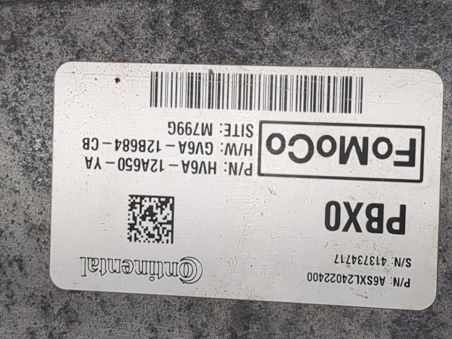 2018 Transit Connect Transit Connect PCM Engine Control Computer ECU ECM PCU OEM P/N:HV6A-12A650-YA GV6A-12B684-CB Fits OEM 