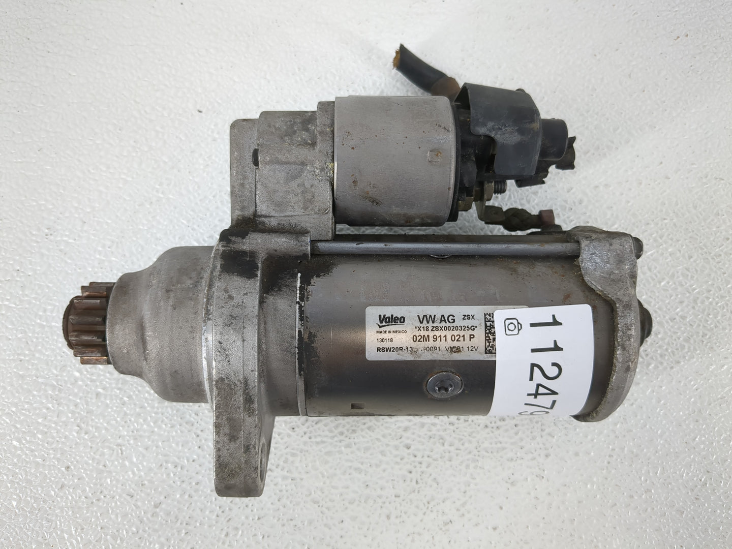 2018-2022 Volkswagen Atlas Car Starter Motor Solenoid OEM P/N:02M 911 021 P Fits Fits 2018 2019 2020 2021 2022 OEM Used Auto