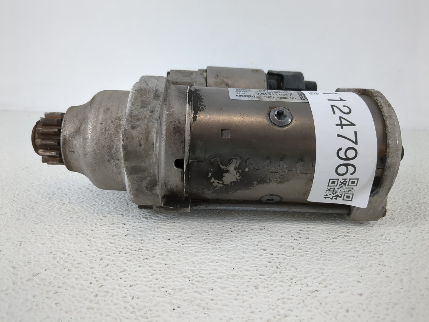 2018-2022 Volkswagen Atlas Car Starter Motor Solenoid OEM P/N:02M 911 021 P Fits Fits 2018 2019 2020 2021 2022 OEM Used Auto