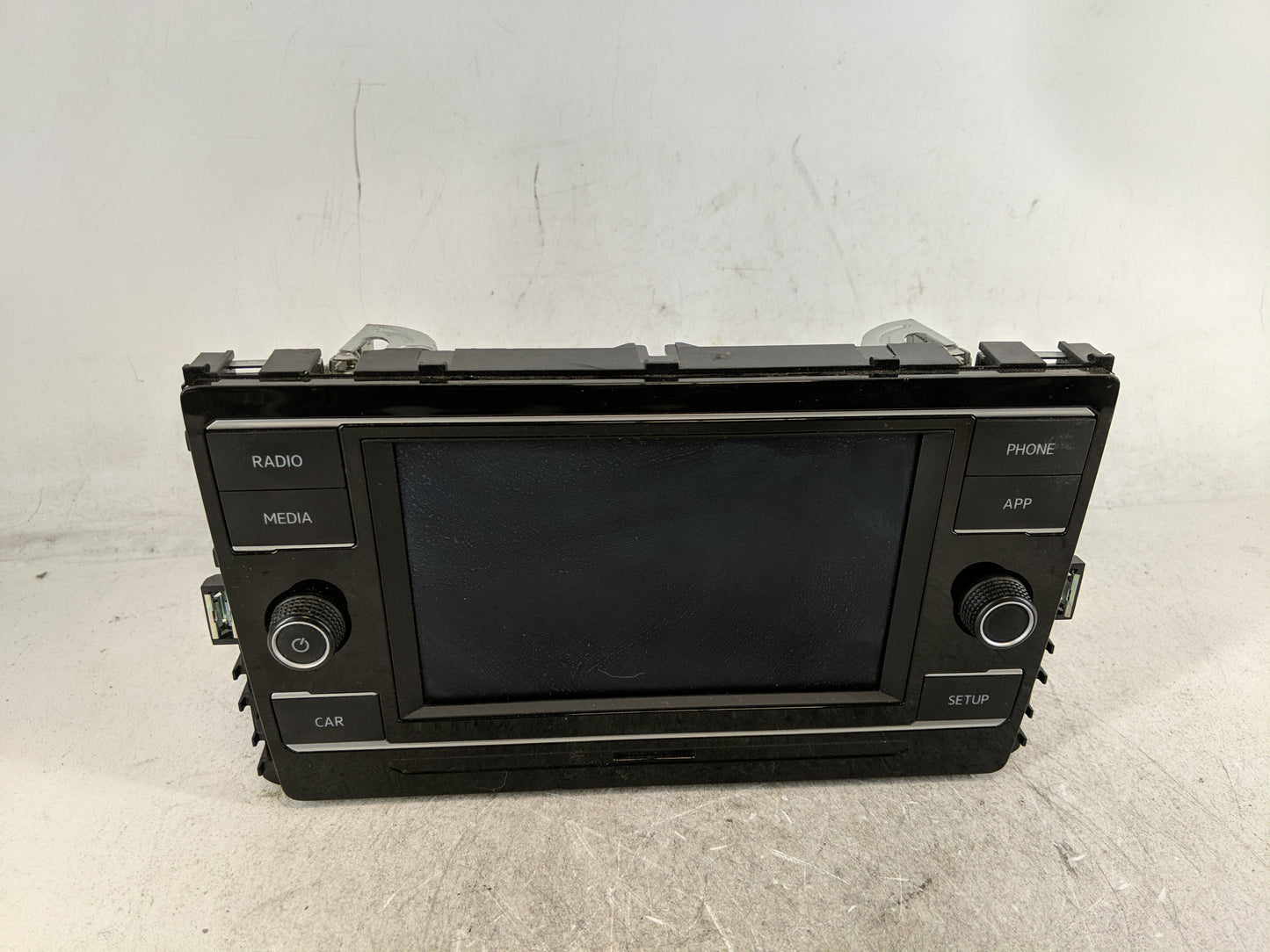2018 Volkswagen Atlas Radio AM FM Cd Player Receiver Replacement P/N:5G6 035 868 5G6 919 605 C Fits Fits 2019 2020 OEM Used 