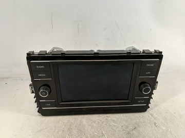 2018 Volkswagen Atlas Radio AM FM Cd Player Receiver Replacement P/N:5G6 035 868 5G6 919 605 C Fits Fits 2019 2020 OEM Used 