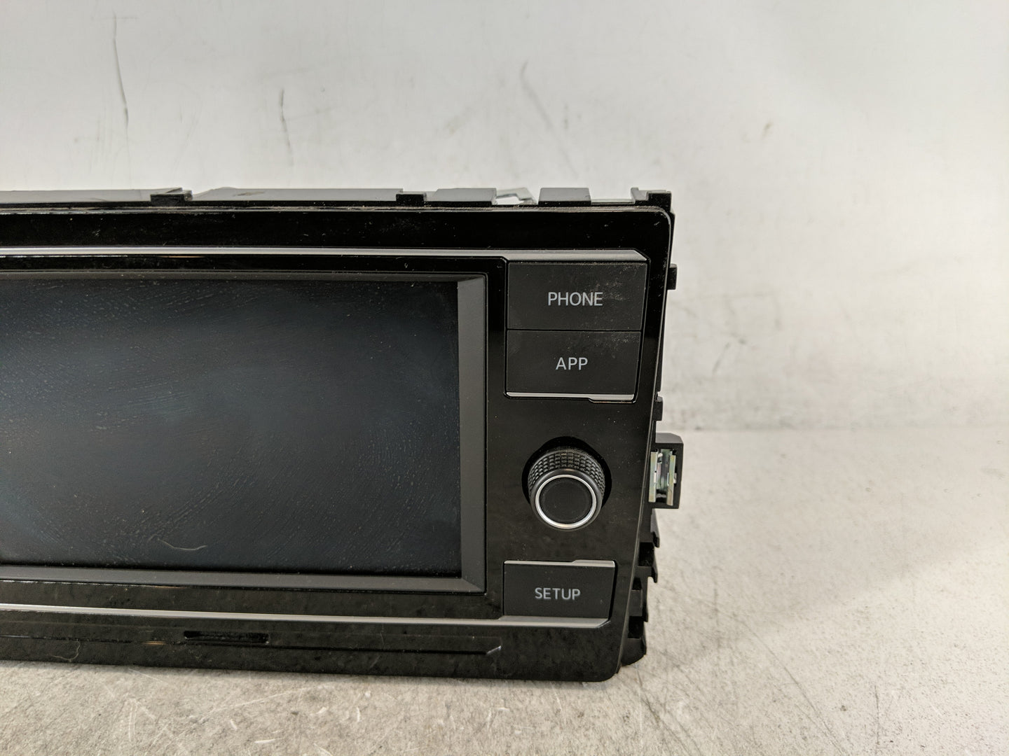 2018 Volkswagen Atlas Radio AM FM Cd Player Receiver Replacement P/N:5G6 035 868 5G6 919 605 C Fits Fits 2019 2020 OEM Used 