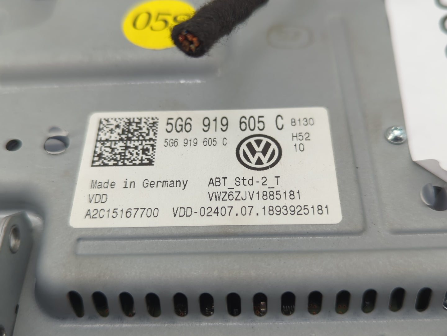 Volkswagen Atlas Information Display Screen - Oemusedautoparts1.com