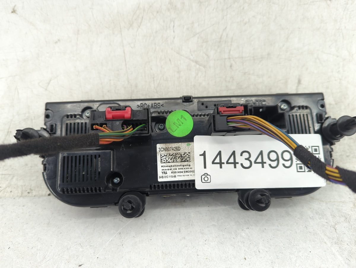 2018-2019 Volkswagen Atlas Climate Control Module Temperature AC/Heater Replacement P/N:3CN907426D 5HB01311546 Fits Fits 201