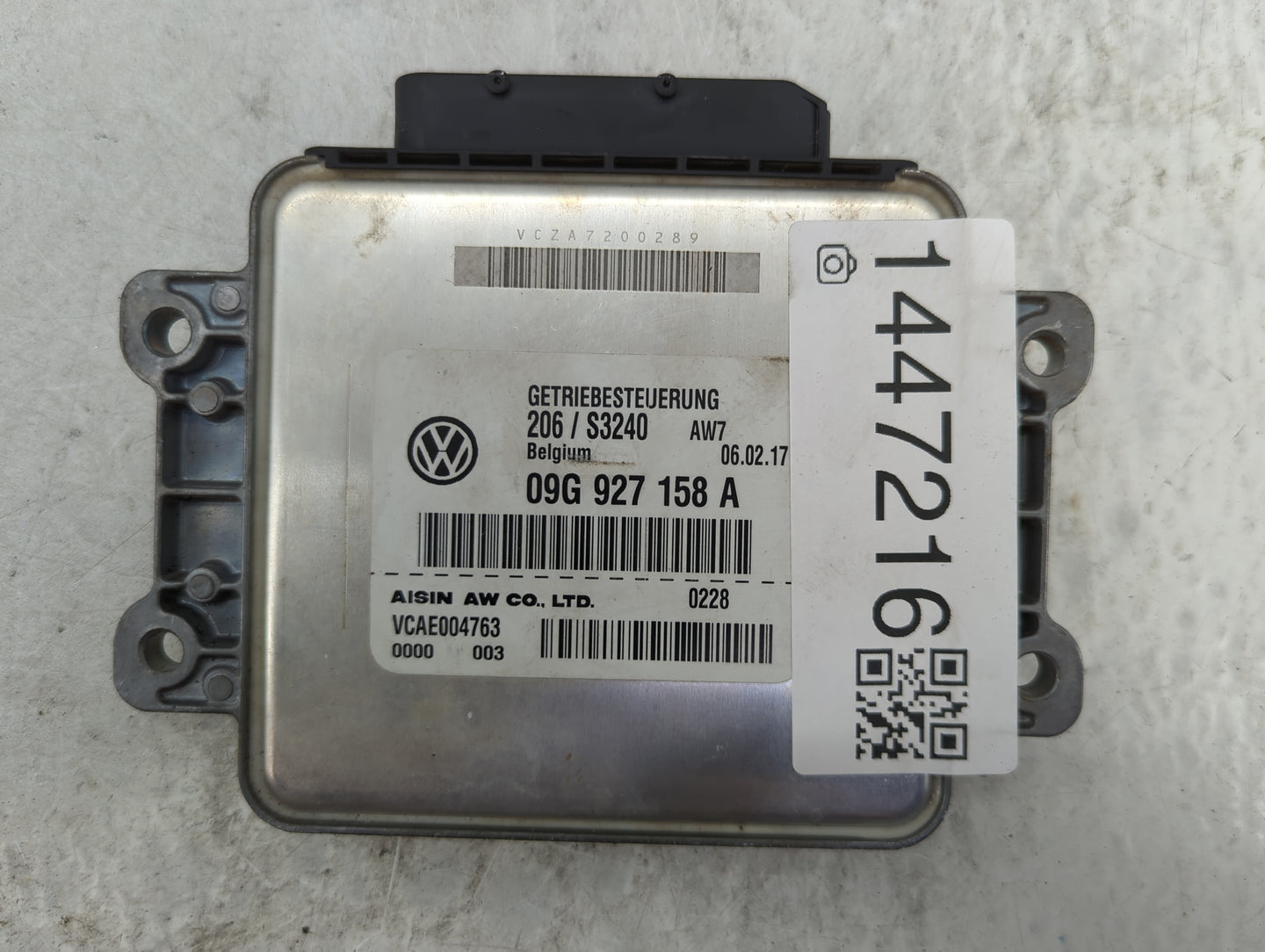 Volkswagen Atlas Transmission Control Module Tcu Tcm - Oemusedautoparts1.com