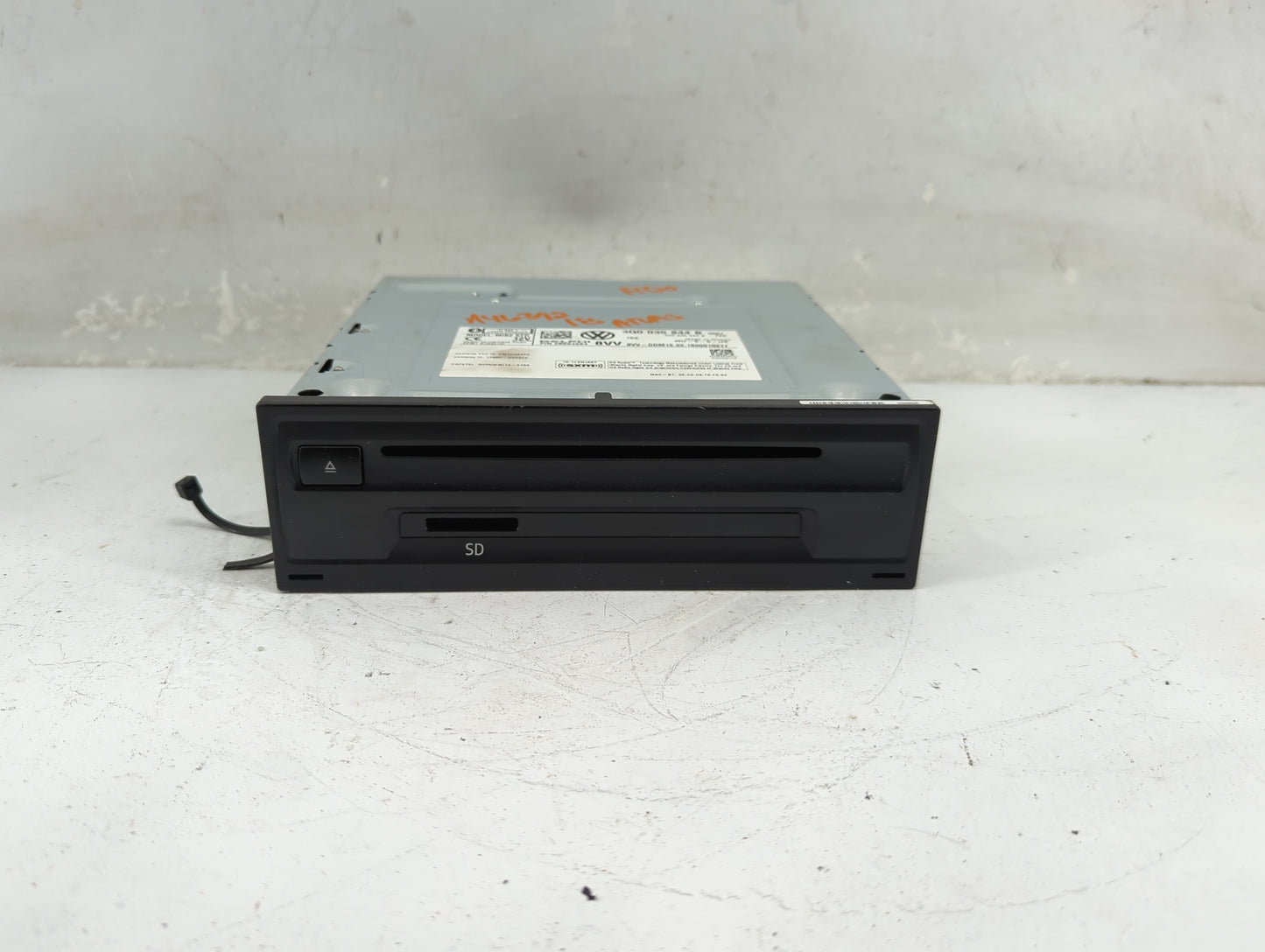 2018 Volkswagen Atlas Radio AM FM Cd Player Receiver Replacement P/N:3Q0035844B 28604594 Fits Fits 2019 2020 OEM Used Auto P